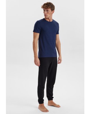 T-shirt o-neck | Bambusviskose | Marine -JBS of Denmark Men