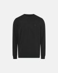 Sweatshirt med logo | Bambusviskose | Sort -JBS of Denmark Men