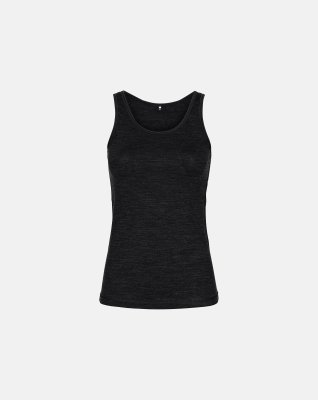 Tanktop | Økologisk uld | Sort -JBS of Denmark Women