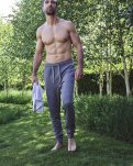 Sweatpants | Bambusviskose | Lys grå -JBS of Denmark Men