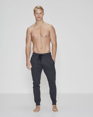 Sweatpants | Bambusviskose | Mørk grå -JBS of Denmark Men