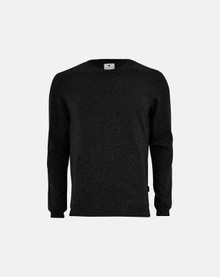 Sweatshirt | Bambusviskose | Sort -JBS of Denmark Men