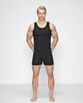 Tanktop (singlet) | Økologisk bomuld | Sort -JBS of Denmark Men