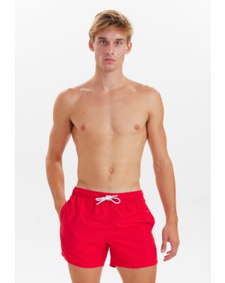 Badebukser | recycled polyester | rød -JBS
