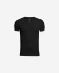 T-shirt "v-neck" 2-pak | Bambusviskose | Sort -JBS