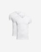 T-shirt "v-neck" 2-pak | Bambusviskose | Hvid - JBS