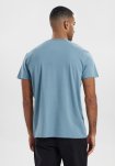 T-shirt "o-neck" | Bambusviskose | Blå -Resteröds