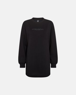 Sweat shirt "oversize" | Polyester | Sort
