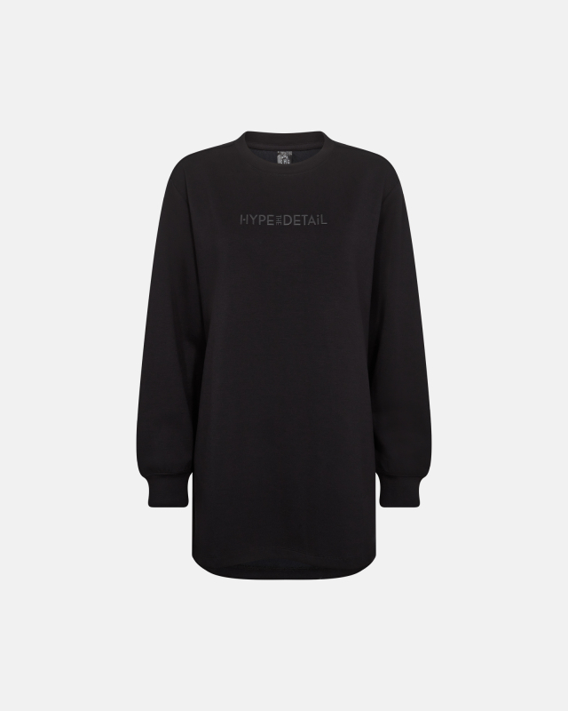 Sweatshirt &quot;Oversize&quot; | Polyester | Sort