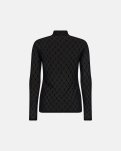 Bluse "mesh" | Polyamid | Sort -Hype the Detail