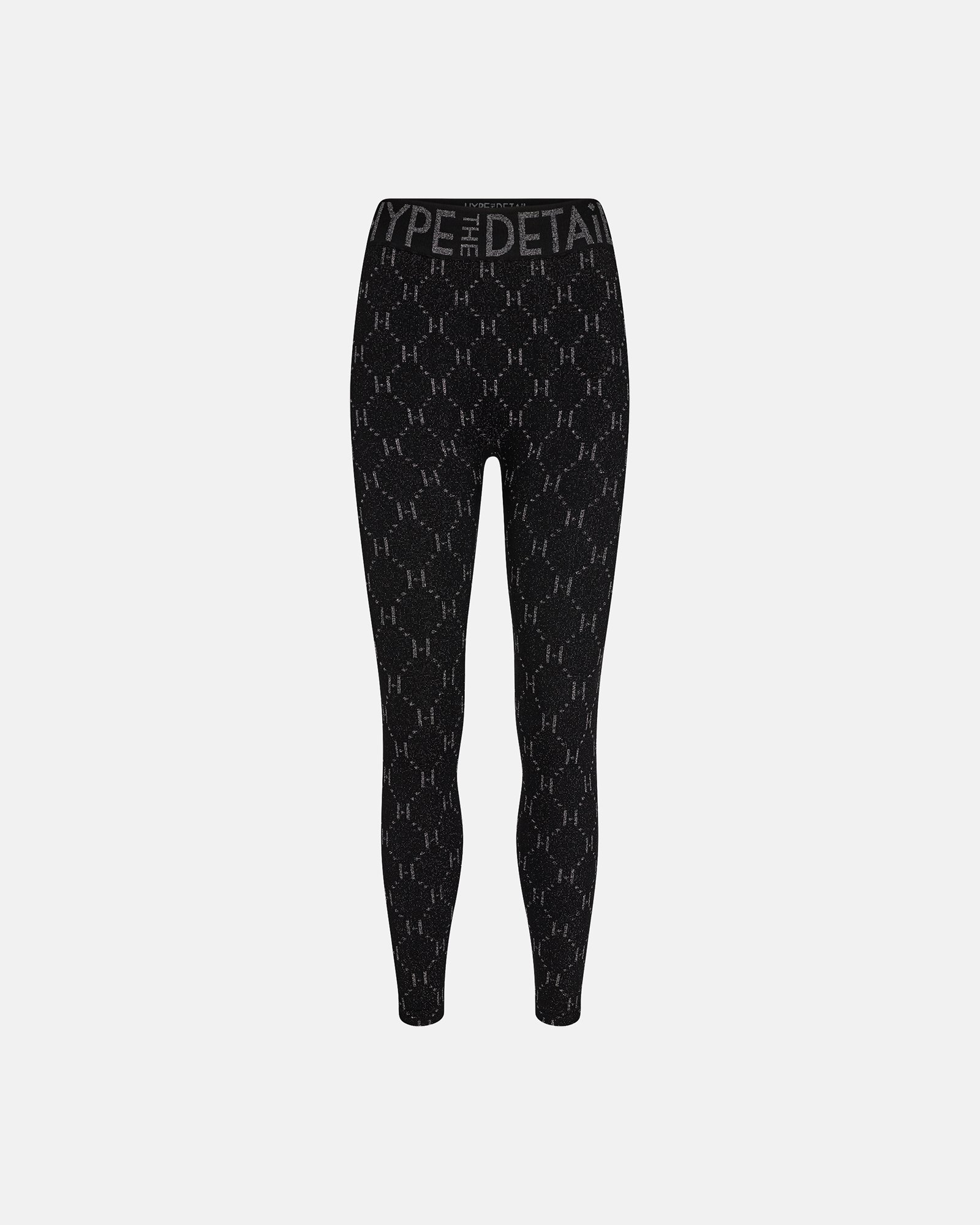 Leggings "logo" | Polyamid | Grå -Hype the Detail