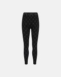 Leggings "logo" | Polyamid | Grå -Hype the Detail