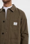 Twill overshirt | 100% bomuld | Sand -Resteröds