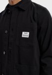 Twill overshirt | 100% bomuld | Sort -Resteröds