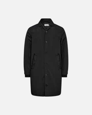 Trenchcoat | 100% polyester | Sort