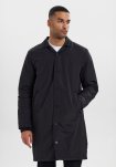 Trenchcoat | 100% polyester | Sort -Resteröds