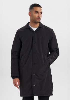 Trenchcoat | 100% polyester | Sort