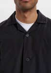 Trenchcoat | 100% polyester | Sort -Resteröds