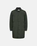 Trenchcoat | 100% polyester  | Grøn -Resteröds