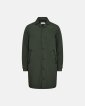 Trenchcoat | 100% polyester  | Grøn - Resteröds