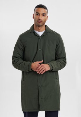 Trenchcoat | 100% polyester  | Grøn