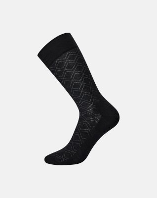 Strømper "no elastic" | Bomuld | Sort -Egtved