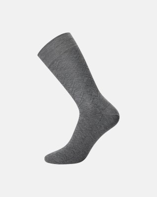 Strømper "no elastic" | Bomuld | Grå -Egtved