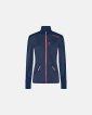 Jakke "zip" | 100% uld | Navy - Dovre Women