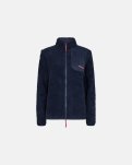 Jakke "teddy fleece" | Polyester | Navy -Dovre Women