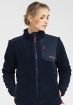 Jakke "teddy fleece" | Polyester | Navy -Dovre Women