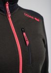Jakke "zip" | 100% uld | Grøn -Dovre Women