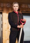 Jakke "zip" | 100% uld | Grøn -Dovre Women
