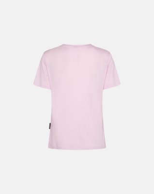 T-shirt "light" | 100% uld | Pink -Dovre Women