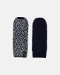 Vanter med mønster | Merino uld | Navy - Dovre Women