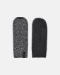 Vanter med mønster | Merino uld | Grå - Dovre Women