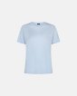 T-shirt "light" | 100% uld | Lys blå - Dovre Women