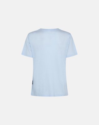 T-shirt "light" | 100% uld | Lys blå -Dovre Women