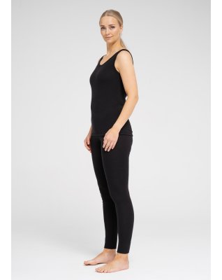 Leggings | 100% merino uld | Sort -Dovre Women
