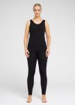 Leggings | 100% merino uld | Sort -Dovre Women
