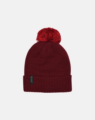 Hue | 100% merino uld | Rød -Dovre Women