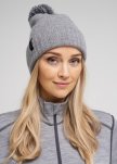 Hue | 100% merino uld | Grå -Dovre Women