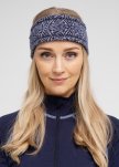 Pandebånd | 100% merino uld | Navy -Dovre Women