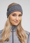 Pandebånd | 100% merino uld | Grå -Dovre Women