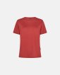 T-shirt "light" | 100% uld | Rød - Dovre Women