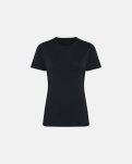 T-shirt | 100% merino uld | Sort -Dovre Women