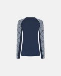 Langærmet t-shirt | 100% merino uld | Navy -Dovre Women