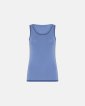 Tanktop | 100% merino uld | Blå - Dovre Women