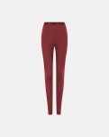 Leggings | 100% merino uld | Rød -Dovre Women