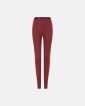 Leggings | 100% merino uld | Rød - Dovre Women