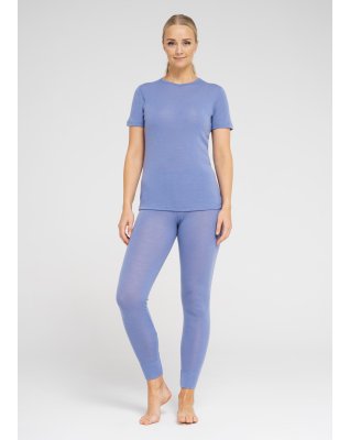 Leggings | 100% merino uld | Blå -Dovre Women